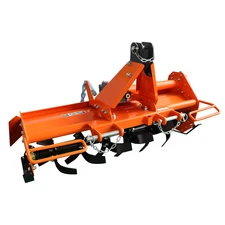 3Pt Rotary Tiller 49" Cat 1 Tractor, 540RPM PTO, Replaceable Tines, 5" Depth