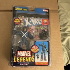 Marvel Legends Toy Biz Sentinel Series Cyclops BAF w comic New