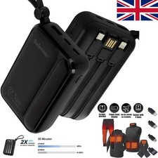 POWER BANK FOR ELECTRIC HEATED VEST JACKET BODY WARMER USB 5V 2A BATTERY PACK