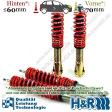 HR Fahrwerk 30-70mm & 30-60mm Tieferlegung für VW Golf IV Cabriolet 1E7 1998-02