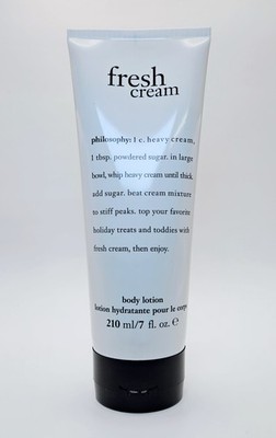 Philosophy Fresh Cream Body Lotion (7 fl oz/ 210 ml) New & Sealed