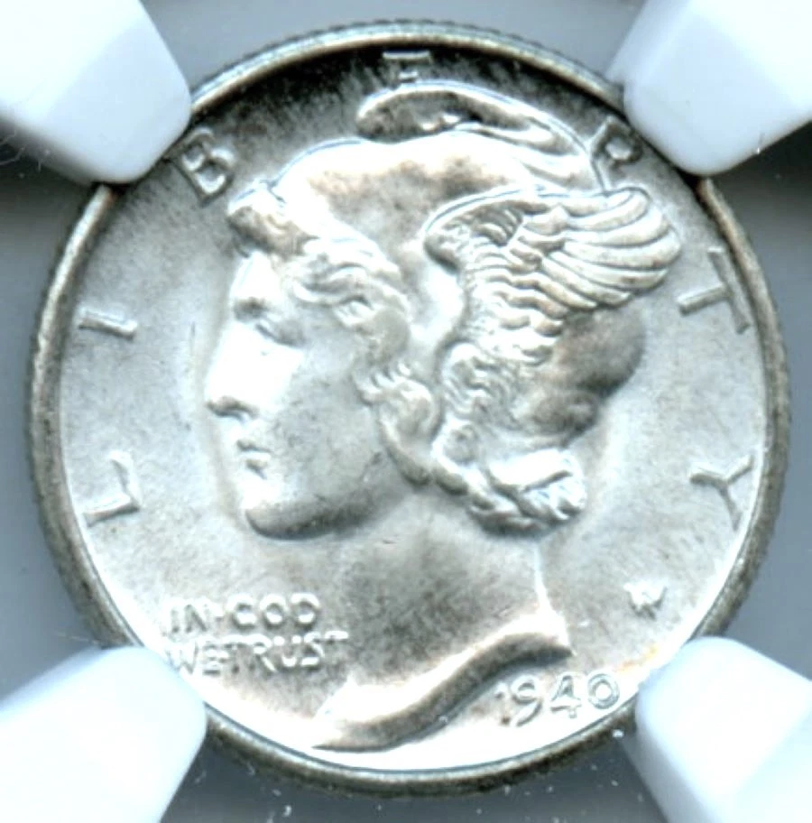 MS 66 Graded 1940 Year Mercury Dimes (1916-1945) for sale | eBay