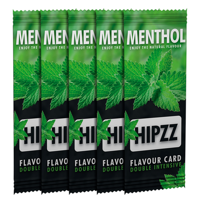 menthol flavour cards for cigarettes Hipzz Flavor Cards - Menthol Aroma Card - (Pack of 5 Cards!)