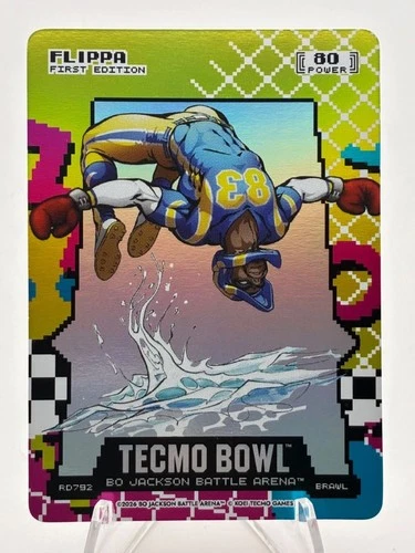 2026 Bo Jackson Battle Arena Flippa Brawl 80's 8-bit Rad #RD792