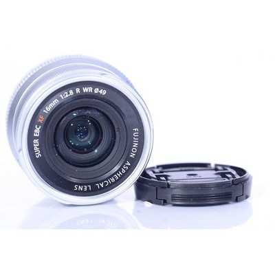 Fujifilm Fujinon Super EBC XF 2,8/16 R WR Weitwinkel - Fujinon XF16mmF2.8 Silber