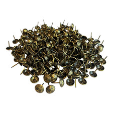 D.A.D.S. Bronze Hammered 7/16  Decorative Nails Tacks Upholstery 200 Count