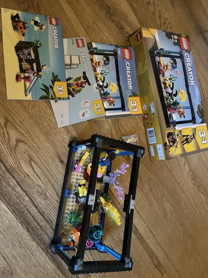 Lego 31122 Aquarium x2 + 31088 + 31128 + 40442, Foto 1 von 2