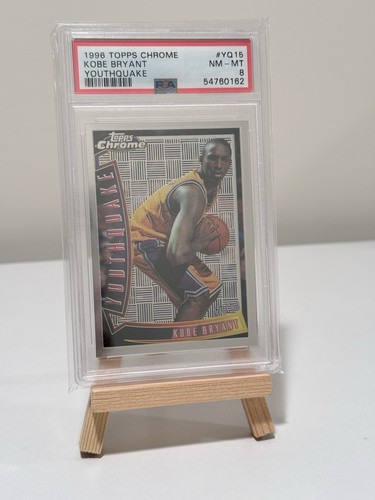 Kobe Bryant #YQ15 1996 Topps Chrome Youthquake card