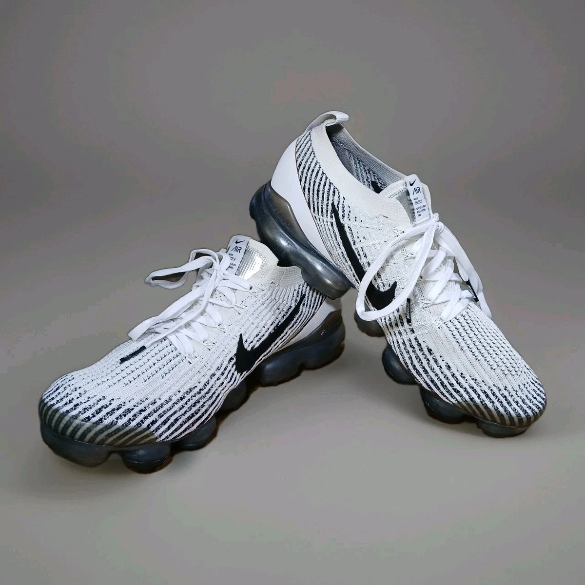 Las mejores ofertas en Nike Air VaporMax Flyknit 3 Zebra | eBay
