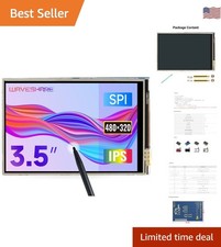 Resistive Touch Control 3.5-Inch TFT Display for Raspberry Pi 5/4B/3B - Compact