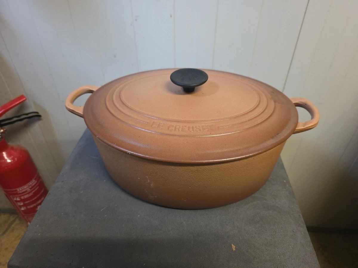 Faitout En Fonte Le Creuset Marron - Cocotte Occasion - Compatible Gaz