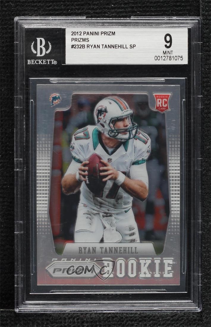 2012 Panini Prizm SP Variation Silver Ryan Tannehill BGS 9 MINT Rookie RC 0qr6