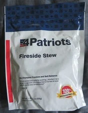 4Patriots Fireside Stew Survival Emergency Food 8 Servings - 1 Bag
