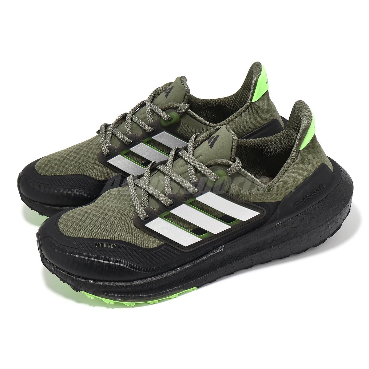 adidas Ultraboost Light C.RDY Olive Strata Black Men Running 