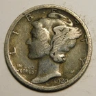 1920 S Mercury Dime 90% Silver Cull   "Actual Coin Pictured - Not Cleaned"