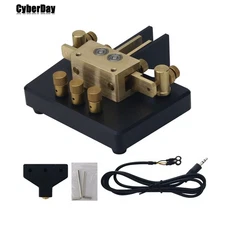 MK-03 3.5mm Brass CW Morse Key Shortwave Radio Telegraph Automatic CW Key