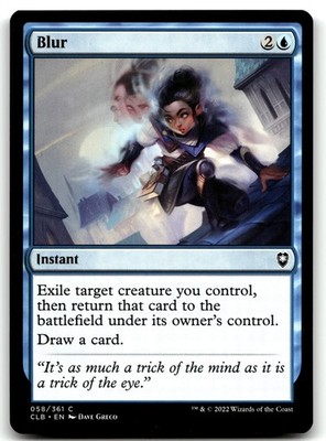 Blur MTG CLB 58 Blue Dave Greco