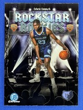 2025/26 Bowman NBA Cedric Coward #RR-11 Rookie RC Rockstar Rookies Grizzlies
