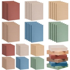 60 Pack/ 1800 Sheets Lined Sticky Notes Including 30 Pack 4'' x 6'' and 30 Pa...