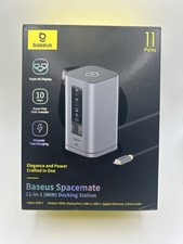 Baseus Spacemate Series 11-in-1 MAC Docking Station 3 Monitor with 3 4K HDMI