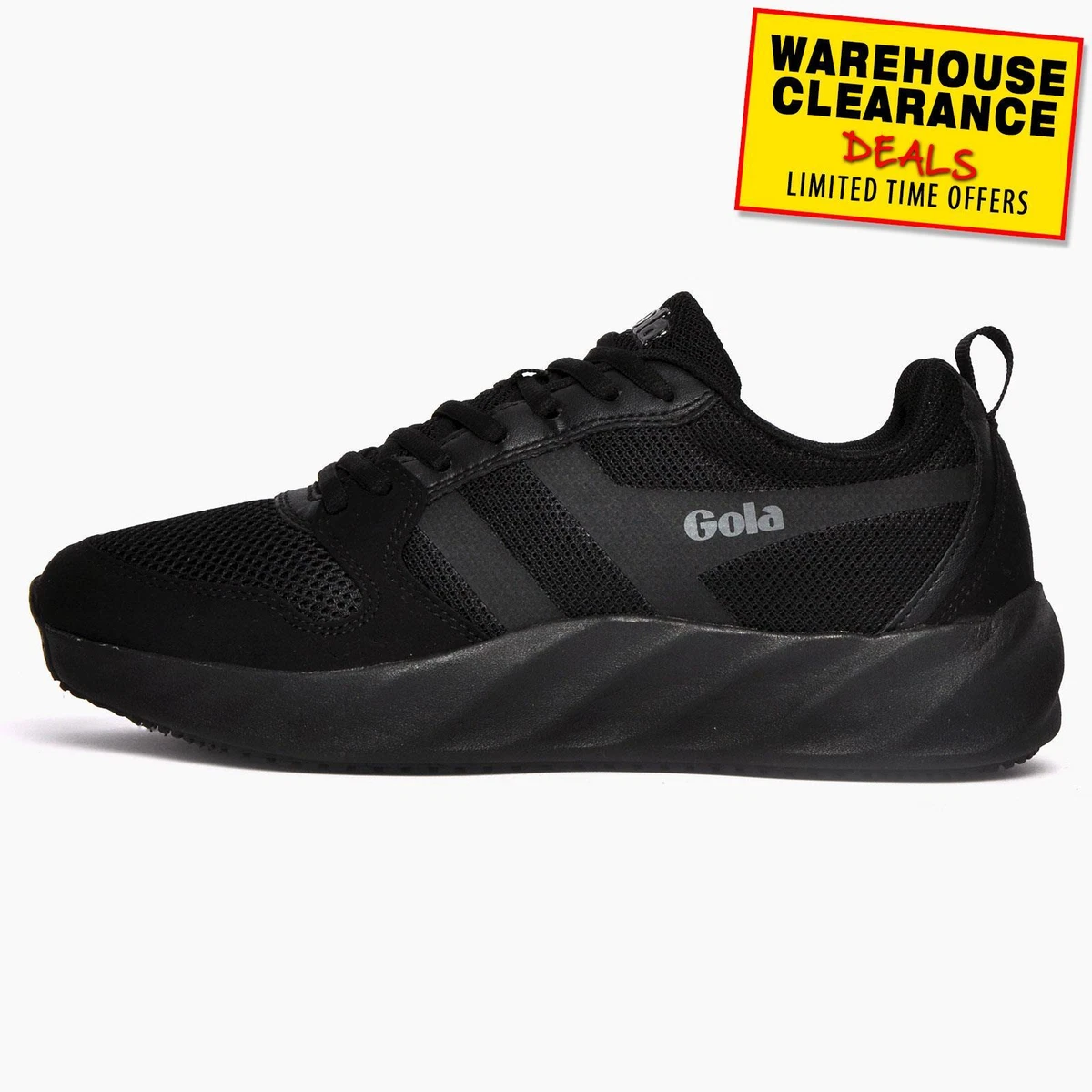 Gola Lansen Mens Running Shoes Casual Workout Fitness Gym Trainers