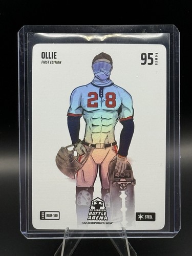 Bo Jackson Battle Arena Ollie Matt Olson Blizzard Steel Battlefoil
