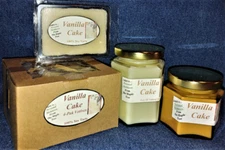 **NEW** Hand Poured Soy Candles, Tarts & 4-Pack Votives - Vanilla Cake Scent