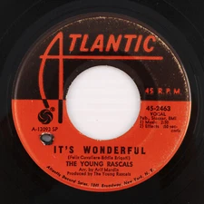 The Young Rascals – It's Wonderful / Of Course - 45 rpm 7" Single 45-2463 SRC