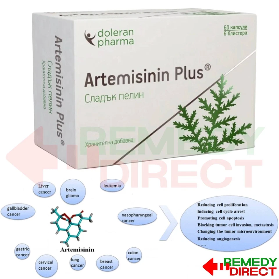 ARTEMISININ PLUS 100mg - 300mg 60 Capsules Premium Dietary Supplement - Image 4 of 4