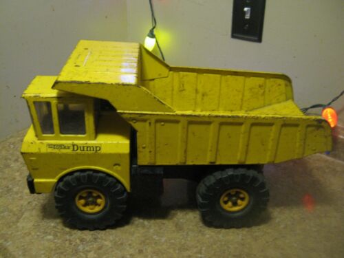 RARE 60s Mighty Tonka Dump Truck 1 Owner My Husband Chris in Original Condition