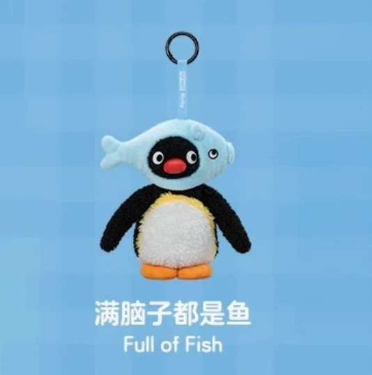 Baby Molly × PINGU Happy Fishing Series Plush Blind Box