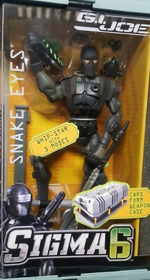 GI Joe Sigma 6 Snake Eyes 10