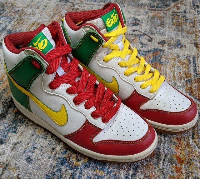 nike dunk high rasta