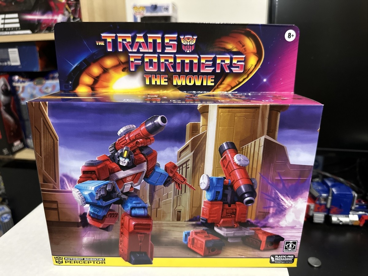 HASBRO TRANSFORMERS THE MOVIE RETRO G1 PERCEPTOR WALMART COLLECTOR