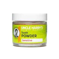 Uncle Harry's Remineralizing Tooth Powder for Sensitive Teeth and Gums, 1.1 oz