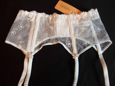 Serre-taille Porte-jarretelles Lise Charmel Caresse - Taille FR 3, Couleur Abysse (bleu), Neuf Avec étiquettes