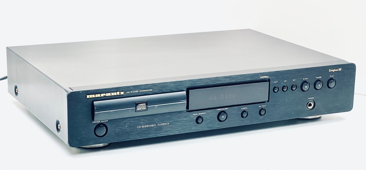 Marantz CD6000OSE Compact Disc CD Player Original SE CD6000F/T2B 