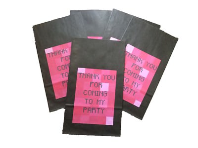 Handmade Party / Gift Bag. Ideal For Mine craft  Fans! 10 Pack. TY. PB.