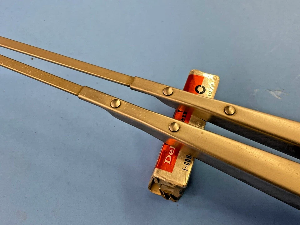 Brazos limpiaparabrisas originales GM A Body Trico acero inoxidable Chevelle 442 GTO Skylark 1967 A Foto 3 de 4