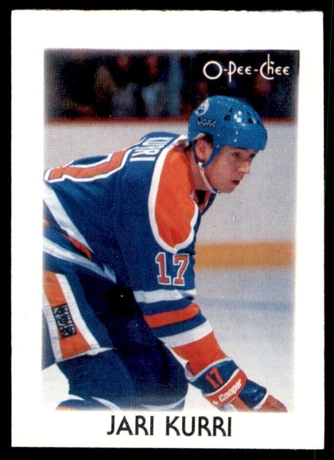 Jari Kurri #21 (Hockey Cards 1987 O-Pee-Chee Minis) — is it worth grading?