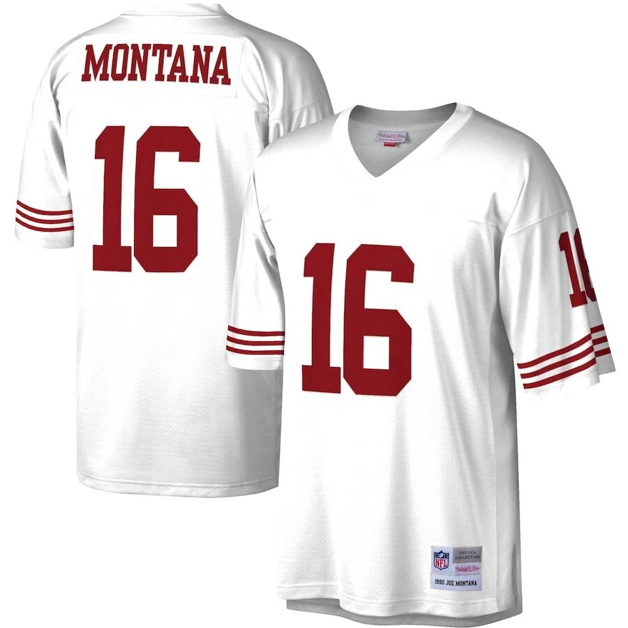 Nike San Francisco 49ers No16 Joe Montana White Women's Stitched NFL Limited Platinum Jersey