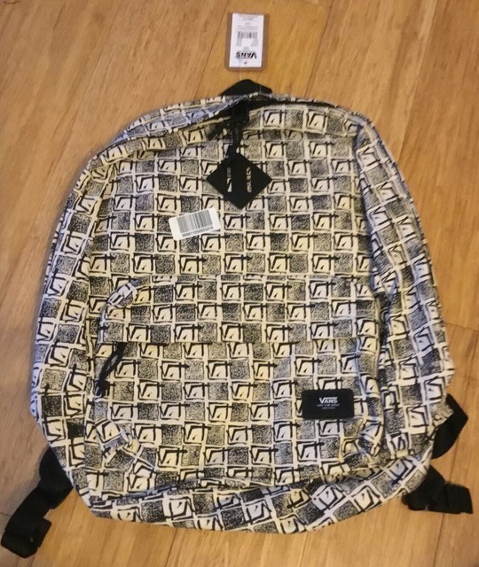old skool plus backpack black