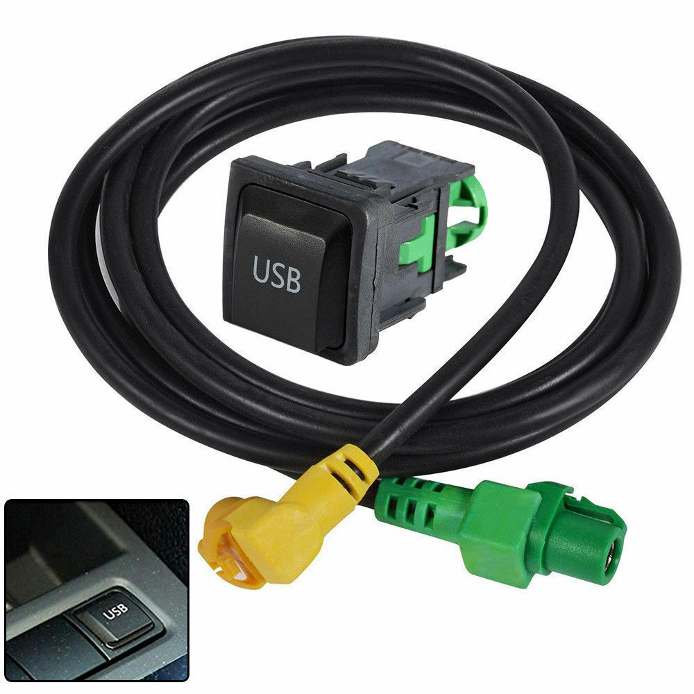 Volkswagen VW USB adapter Cable Socket RCD 510 RNS 315 RCD300 Auto