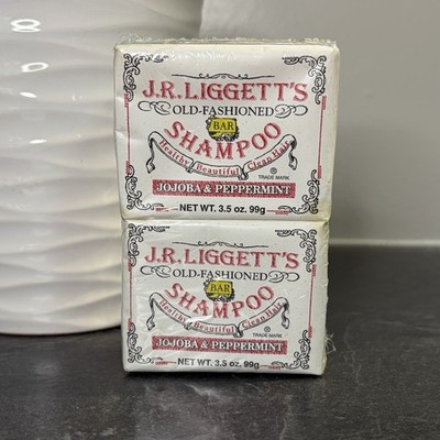 NEW 2006 J R Liggett s All-Natural Shampoo Bar Jojoba & Peppermint 3.5 oz SEALED