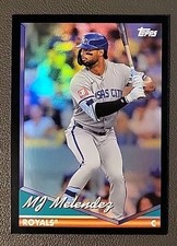 2024 Topps Archives - 1994 Topps MJ Melendez #220 Black Foilboard