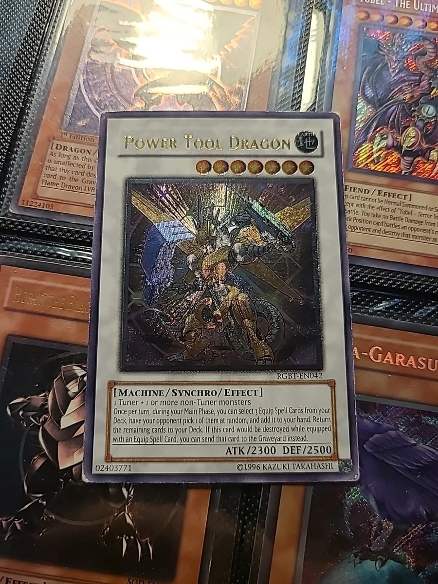 Power Tool Dragon Yu-Gi-Oh! TCG Individual Trading Card Games for