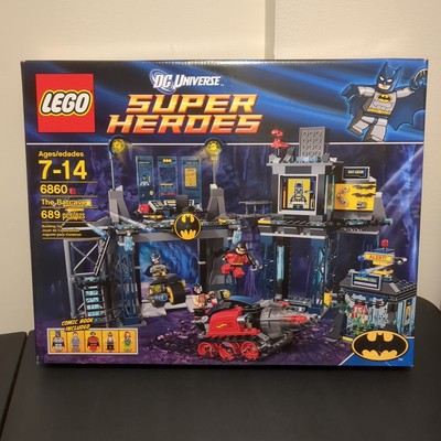 LEGO DC Super Heroes 6860 The Batcave Batman Robin Bane Poison Ivy Bruce MIB NEW