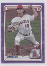 2020 Bowman Draft Purple Border 137/250 Adam Seminaris #BD-163 15g5
