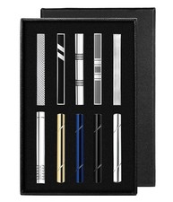Premium Men s Gift Tie Set Silky Necktie Pocket Squares Tie Clips Cufflink