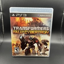 Transformers: Fall of Cybertron (Sony PlayStation 3, PS3, 2012) Missing Manual